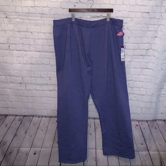 Just My Size Pants - BRAND NWT JMS ComfortSoft Purple Pants sz 5X